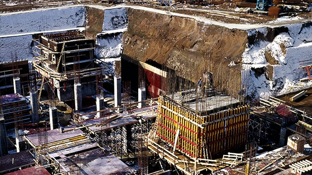 <p>Until 1980, the German army hospital Ulm is built. At the time, the trench is the biggest in Southern Germany and allows the construction of a protective shelter for up to 2000 people.</p><br/>