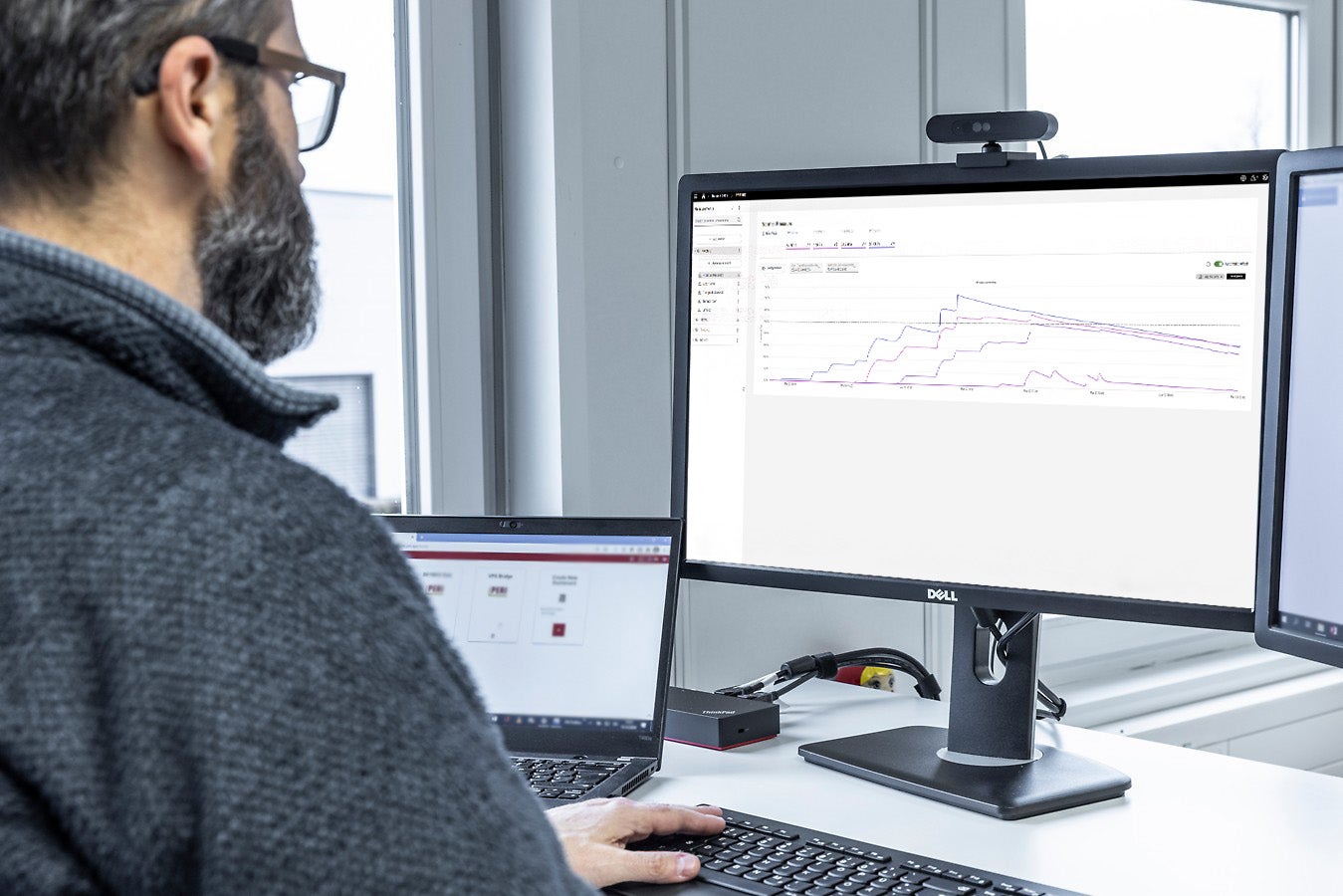 Vemaventuri pressure monitoring reading